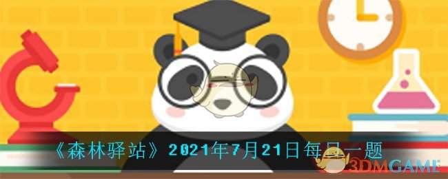 《森林驿站》2021年7月21日每日一题