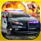 3D警察拖动赛车