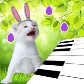 3D兔子弹钢琴