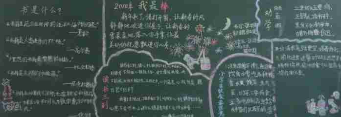 2020我最棒元旦黑板报